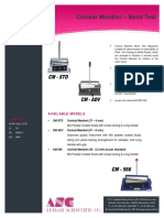 Information Technology Solutions: Conical Mandrel - Bend Test