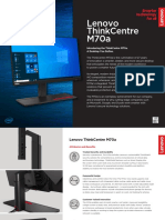 Introducing The Thinkcentre M70A. A Desktop You Define