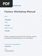 Volkswagen Polo-Mk4 Workshop Manual (Polo Mk4)