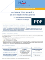 2013 - HAS - Comment Bien Prescrire Une Ventilation À Domicile