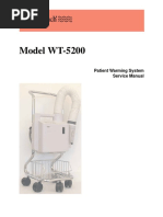 Model WT-5200: Patient Warming System Service Manual