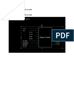 Clock Generator With Alarm