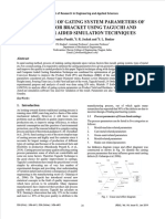 Optimization of Gating System Parameters Ofci Conv