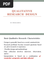 Qualitative Research Design