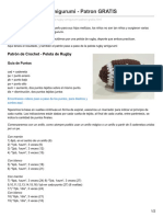 Blog Bichus Es-Pelota de Rugby Amigurumi - Patron GRATIS