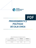 PR AF 002 Procedimiento de Caja Chica