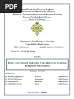 Etude, Conception Et Reéalisation D'une Plate Forme de Gestion de Diplomes Universitaires Mémoire