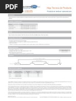 Lamina Acanalada TRN-100 - 35 - Hoja Tecnica