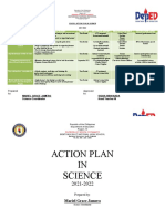 Action Plan - Science (2021-2022)