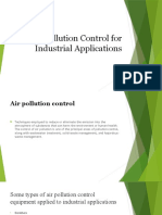 Air Pollution Control For Industrial Applications