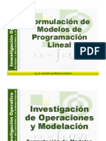 Modelos de Programación Lineal