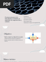 El Primer Principio de La Termodinámica Estudiado en FINAL Expo