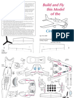 Build and Fly This Model of The: Cirrus SR22