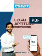 CSEET Legal Aptitude - Adv Chirag Chotrani, YES Academy For CS, Pune