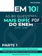 Mais Difíceis ENEM