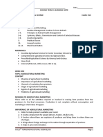 2nd Term s3 Agricultural Science