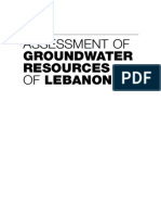 MOWE-UNDP 2014 - Assessment of Groundwater Resources of Lebanon