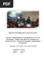 F2OP Sexto INFORME DE CAPACITACION