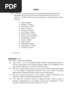 Liver Cirrhosis - SCRIPT