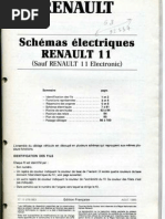 Schema Elecrikal Renault 11