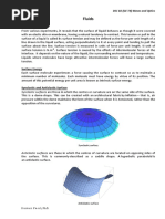 Fluids Surface Tension