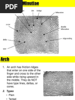 Fingerprint Minutiae