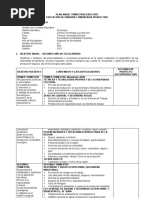 Plan Anual Trimestralizado 2º Técnica Tecnología General