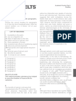 Reading Passage 1: Academic Practice Test 4 Reading