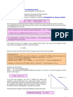 Radioactive Decay Mathematical