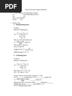 Boiler Feed Water Design Calculations