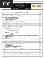 10 Semi/ MM Subject - English L.L. Set - 3: Time: 3 Hrs. Marks: 80