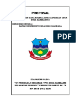 Proposal Lapang Volly Saribakti