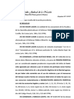 Veredicto Por La Masacre de Margarita Belén