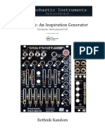 Stochastic: An Inspiration Generator: Rethink Random