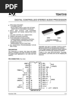 Digital Controlled Stereo Audio Processor: Description