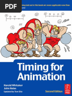 Timing para Animação 2d by John Halas OBE, Harold Whitaker, Tom Sito