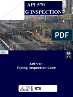 API 570 Piping Inspection: © Matthews Engineering Training LTD