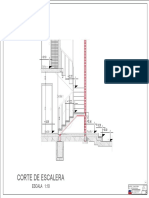 Escalera Corte