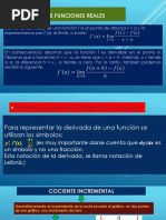 Derivadas Limites de Funciones 2021-2022