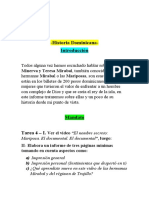 Informe Sobre Las Hermanas Mirabal - Roger Santana Matrícula 2020-109-40