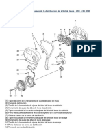 Conjunto de Componentes de Calado de La Distribución Del Árbol de Levas Chevrolet Sonic