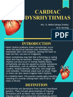 Cardiac Dysrhythmias: Mrs. D. Melba Sahaya Sweety M.SC Nursing Gimsar