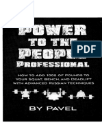 Power To The People: Professional