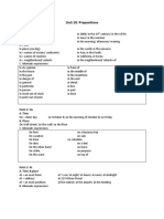 Unit 10: Prepositions: Point 1: in A. Time