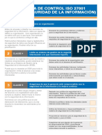 NQA ISO 27001 Information Security Checklist ES