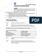 Activity Base Costing (ABC Costing)