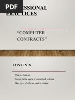 Computer Contracts