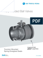 IMI TRUFLO RONA Fully Welded Ball Valves