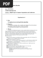 DLCA - Practical No 4