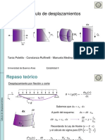 Cálculo de Desplazamientos - 2c2021